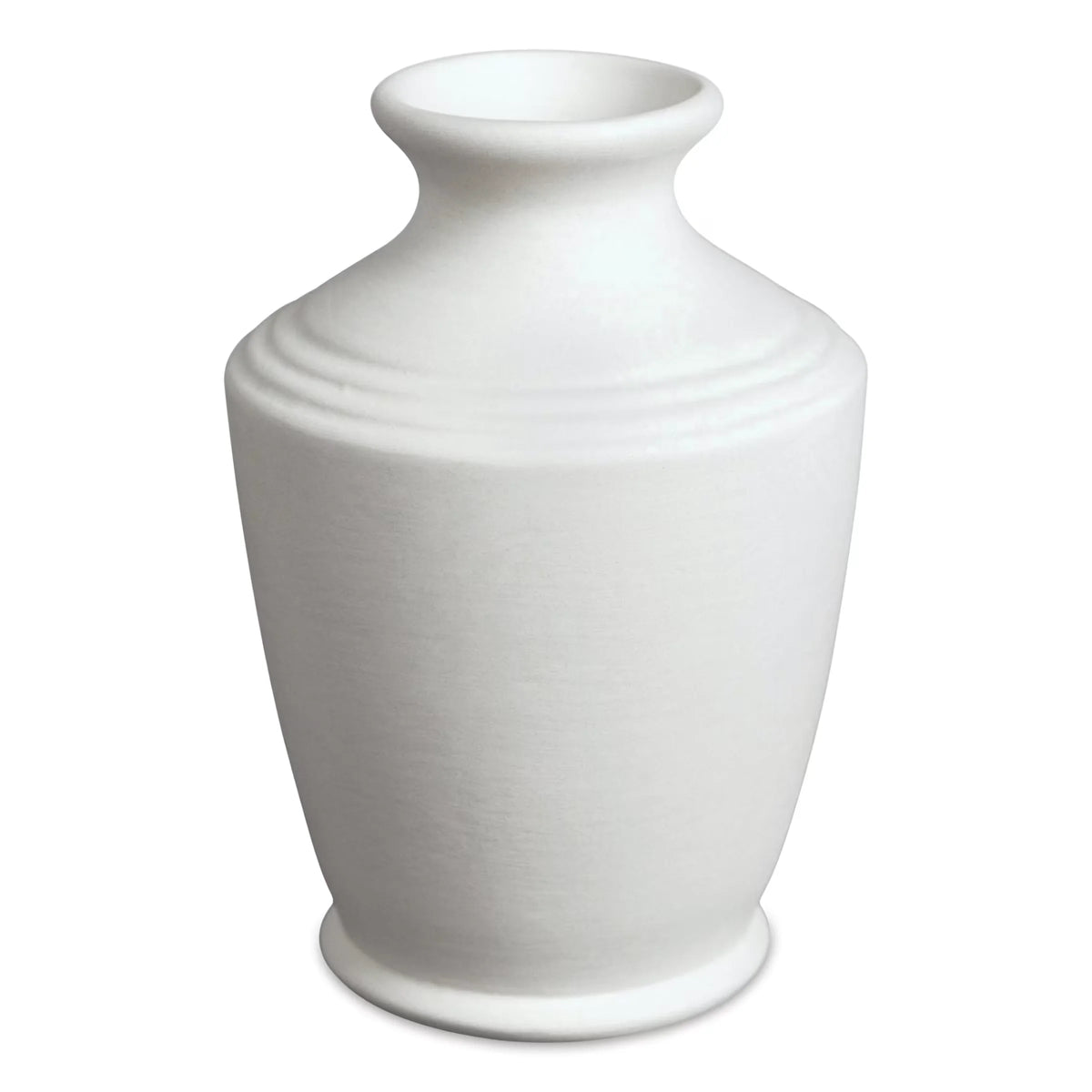 Mayco Stoneware Bisque Bud Vase  Curvy