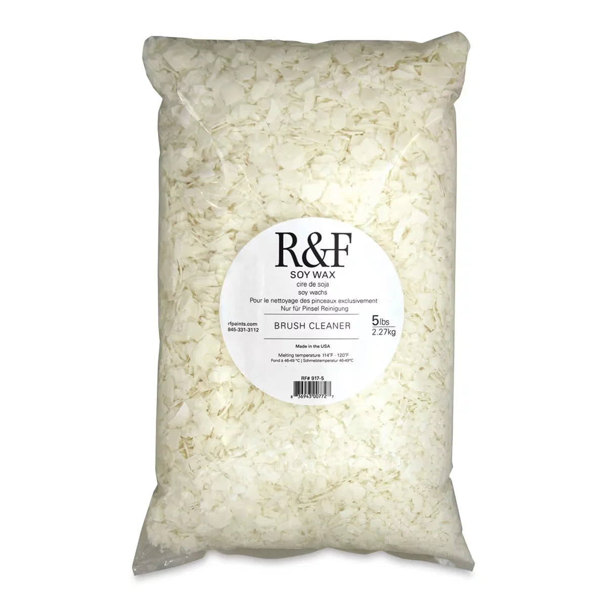 R&F Encaustic Medium  Soy Wax 1 lb Bag