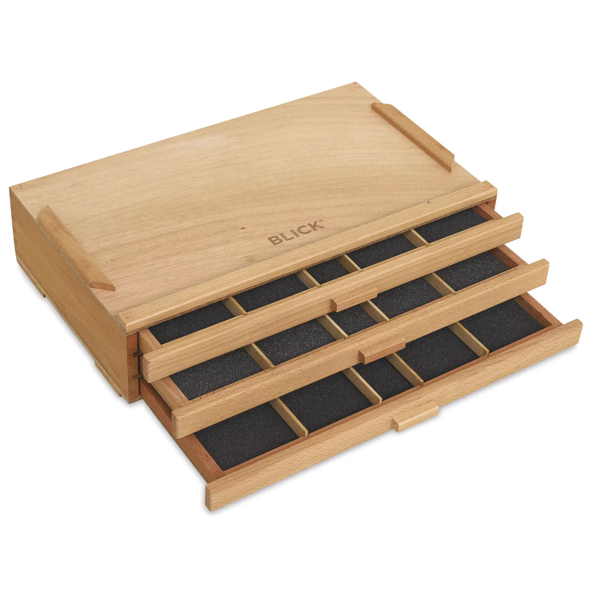 Blick  Wooden Box Storage System  3 Drawers