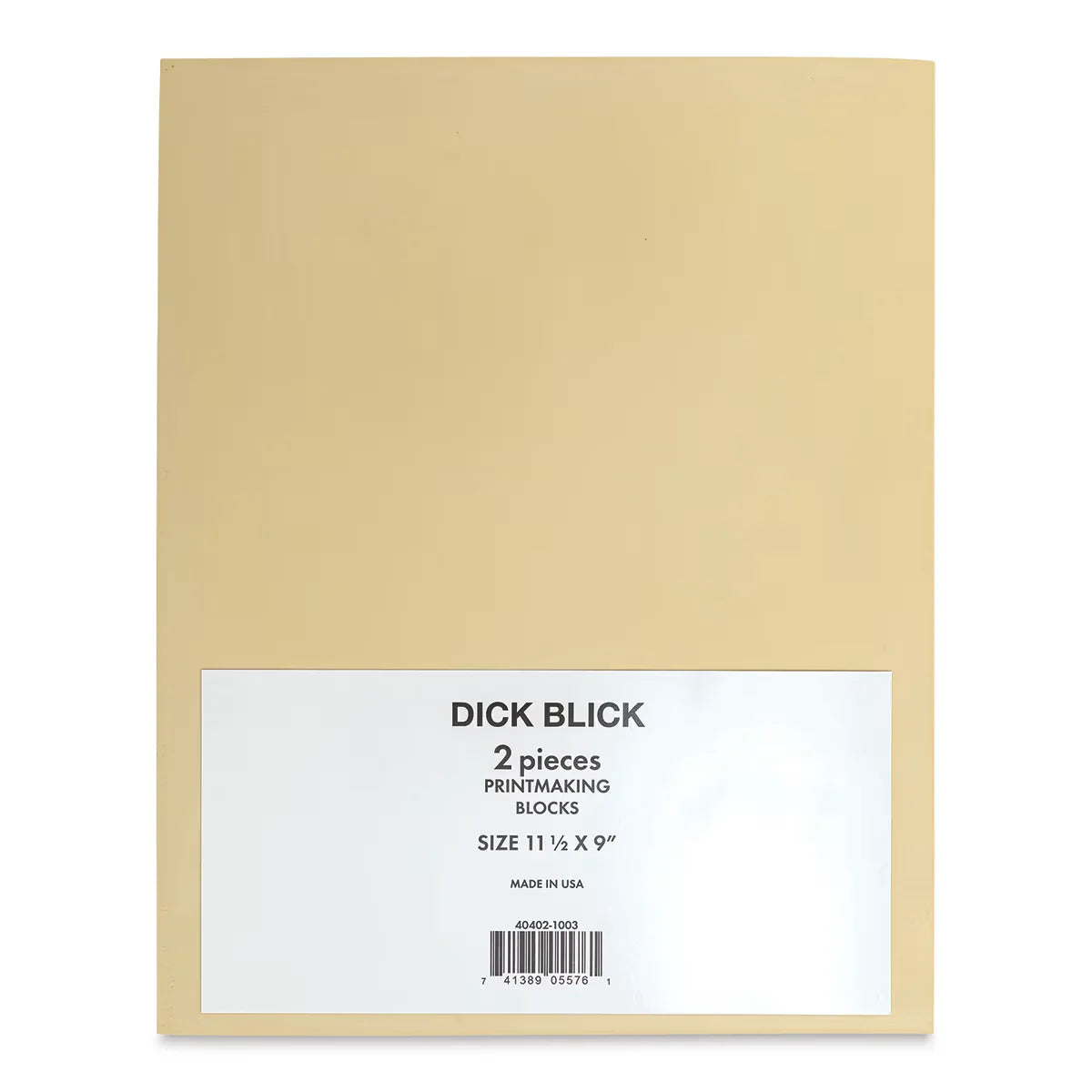 Blick EZCut Printing Blocks  Pkg of 2 4 x 6