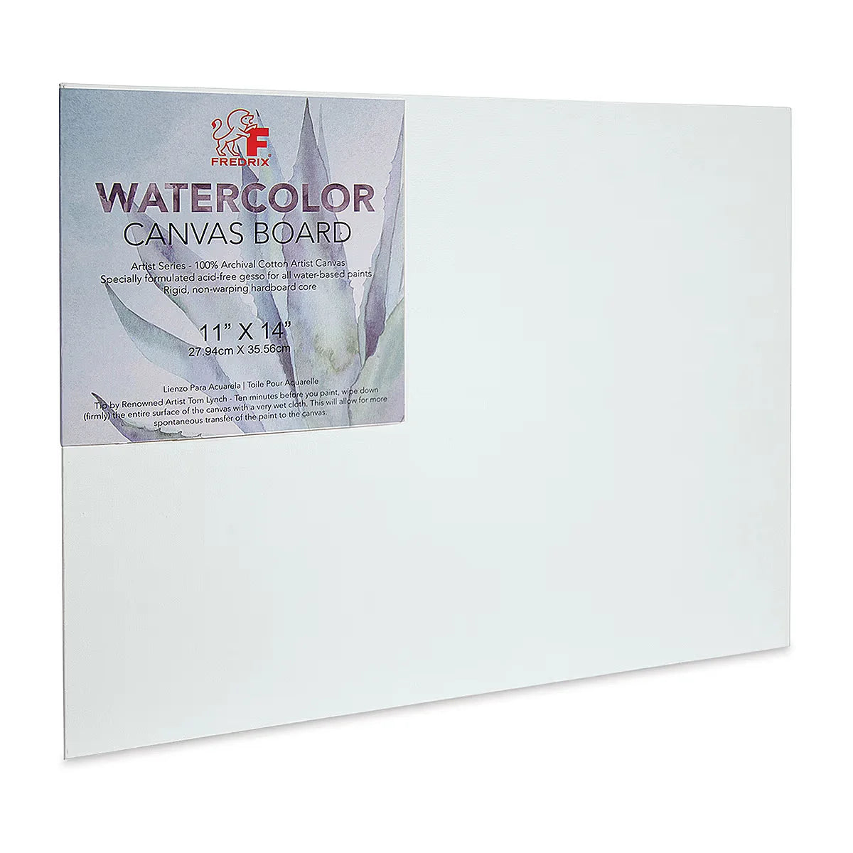 Fredrix Archival Watercolor Canvas Board  8 x 10
