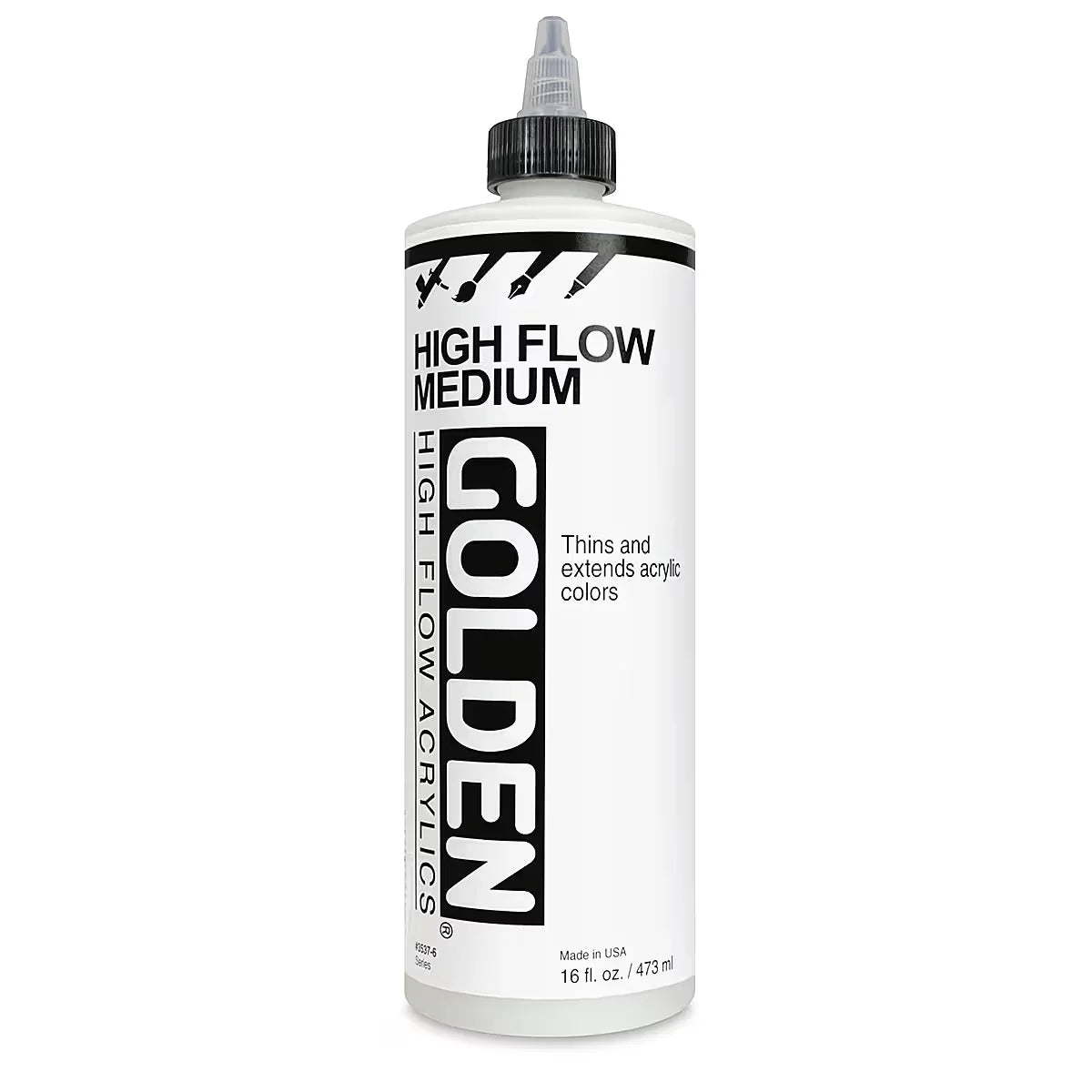 Golden High Flow Medium  4 oz Bottle
