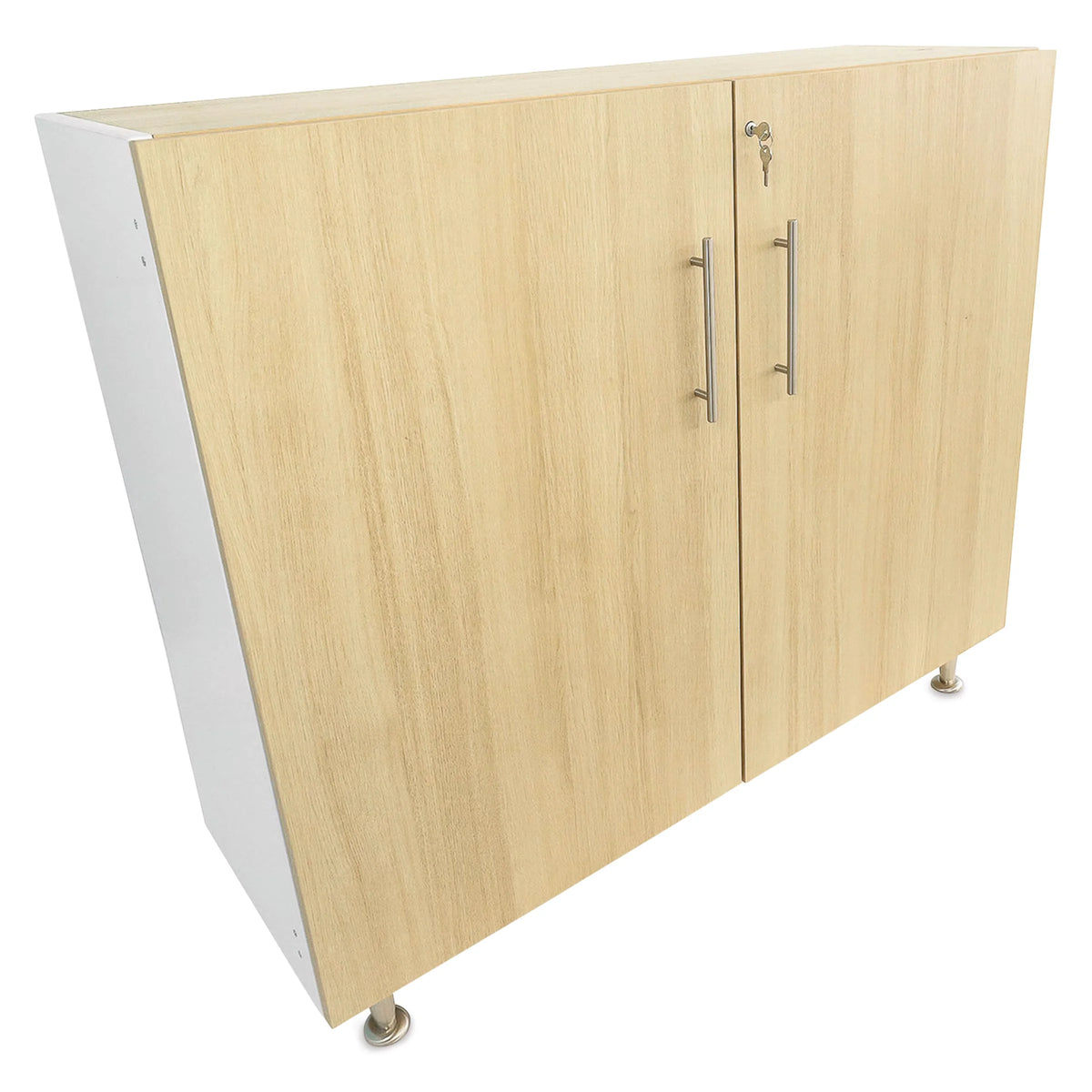 Whitney Brothers ElevatED Lockable Wall Cabinet  50 W x 153/4 D x 43 H