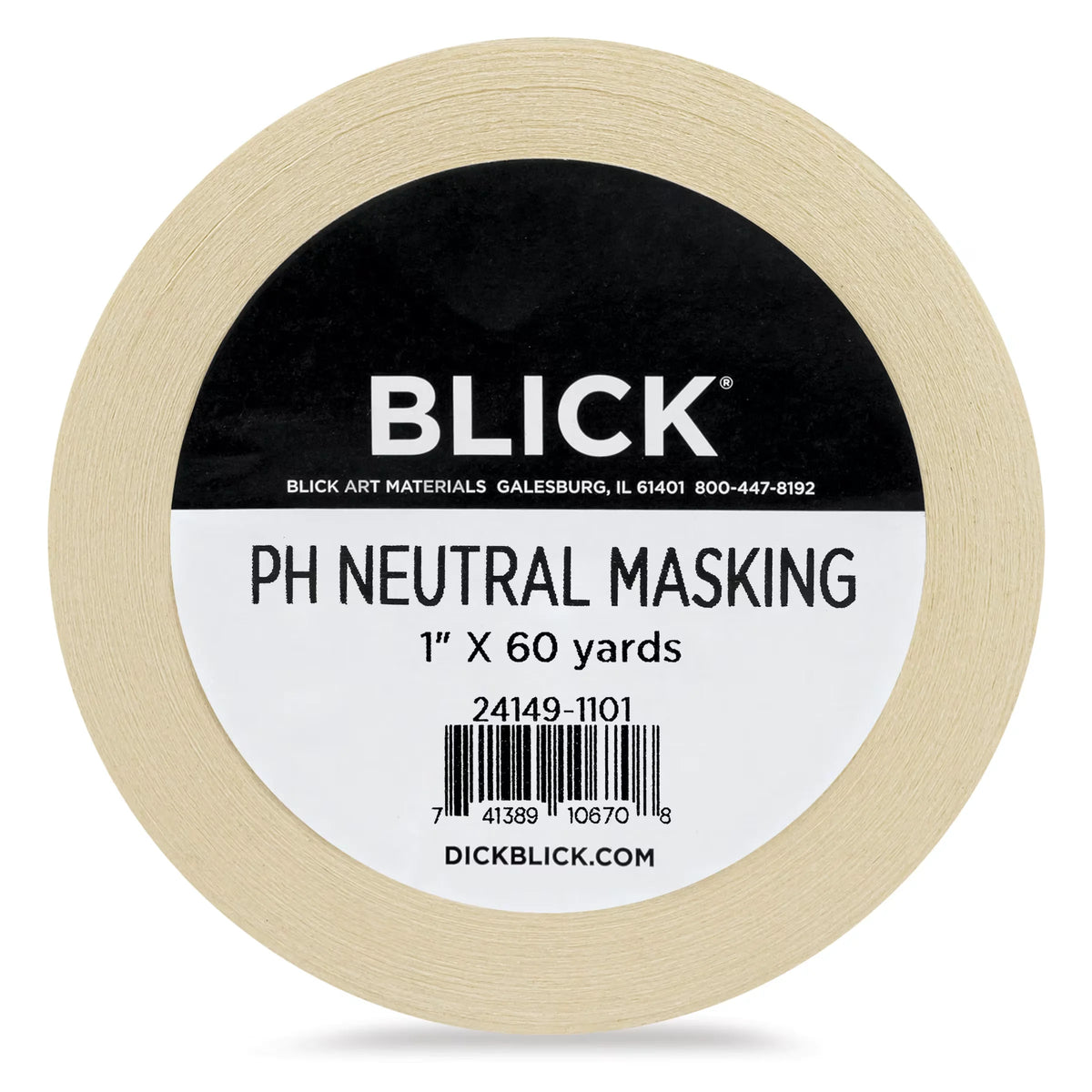 Blick pH Neutral Masking Tape  Natural 3/4 x 60 yds