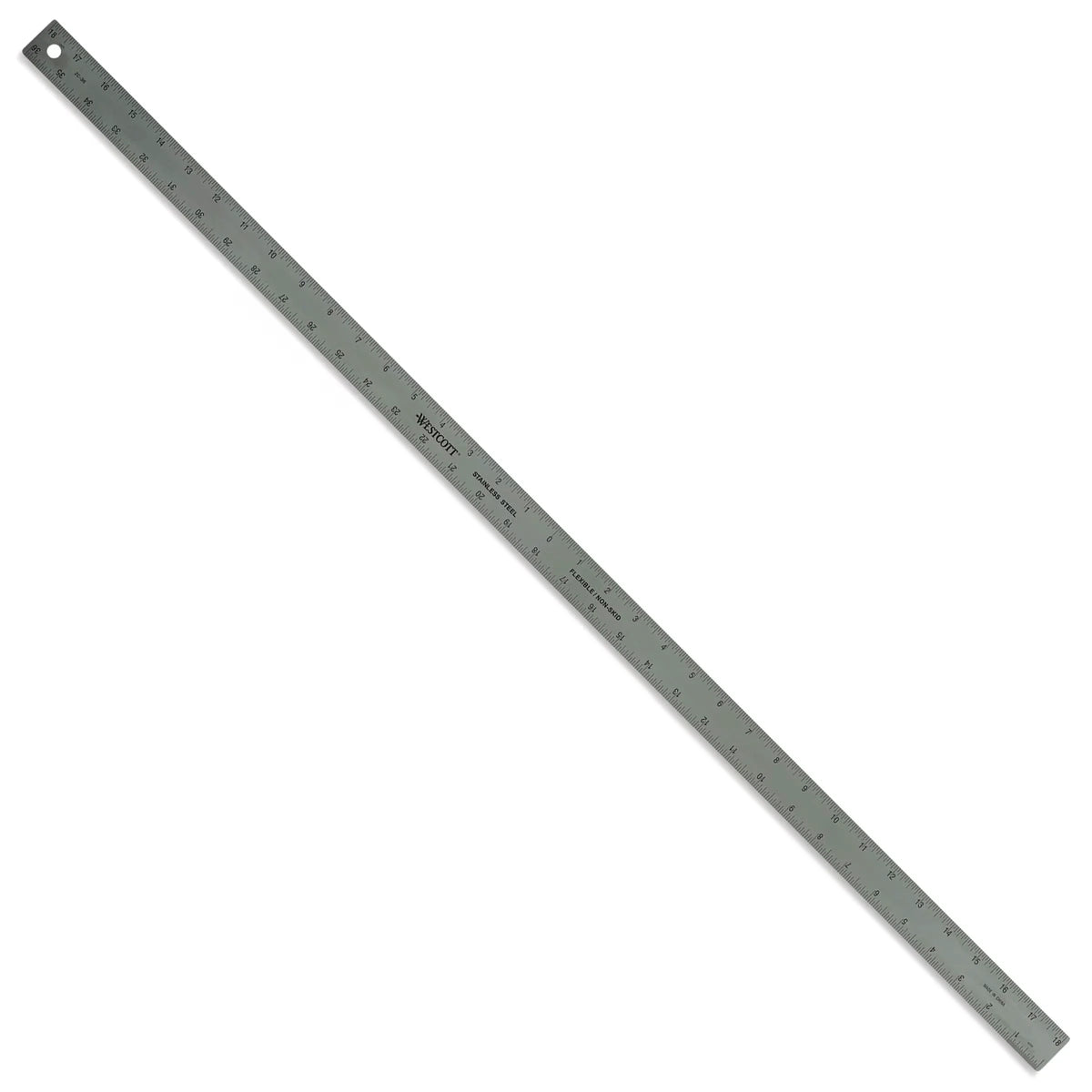 Westcott Metal Zero Centering Ruler  12