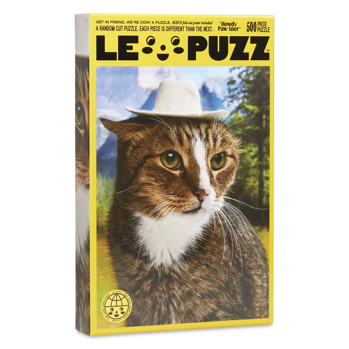 Le Puzz Howdy Pawtner 500Piece Puzzle  18 x 25