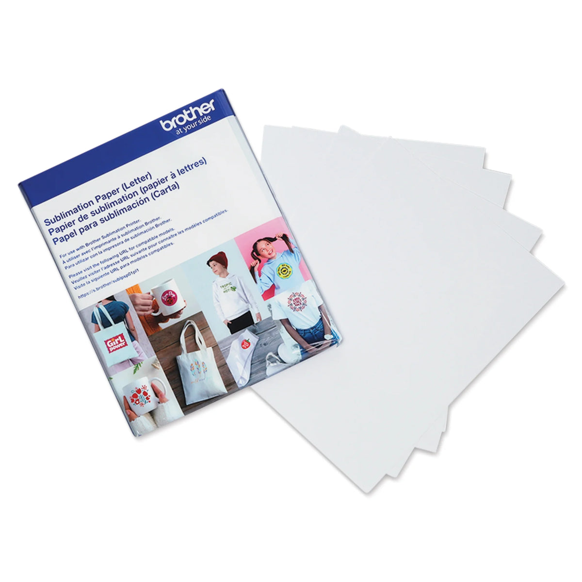 Brother Sublimation Printer Paper  81/2 x 11 Pkg of 100