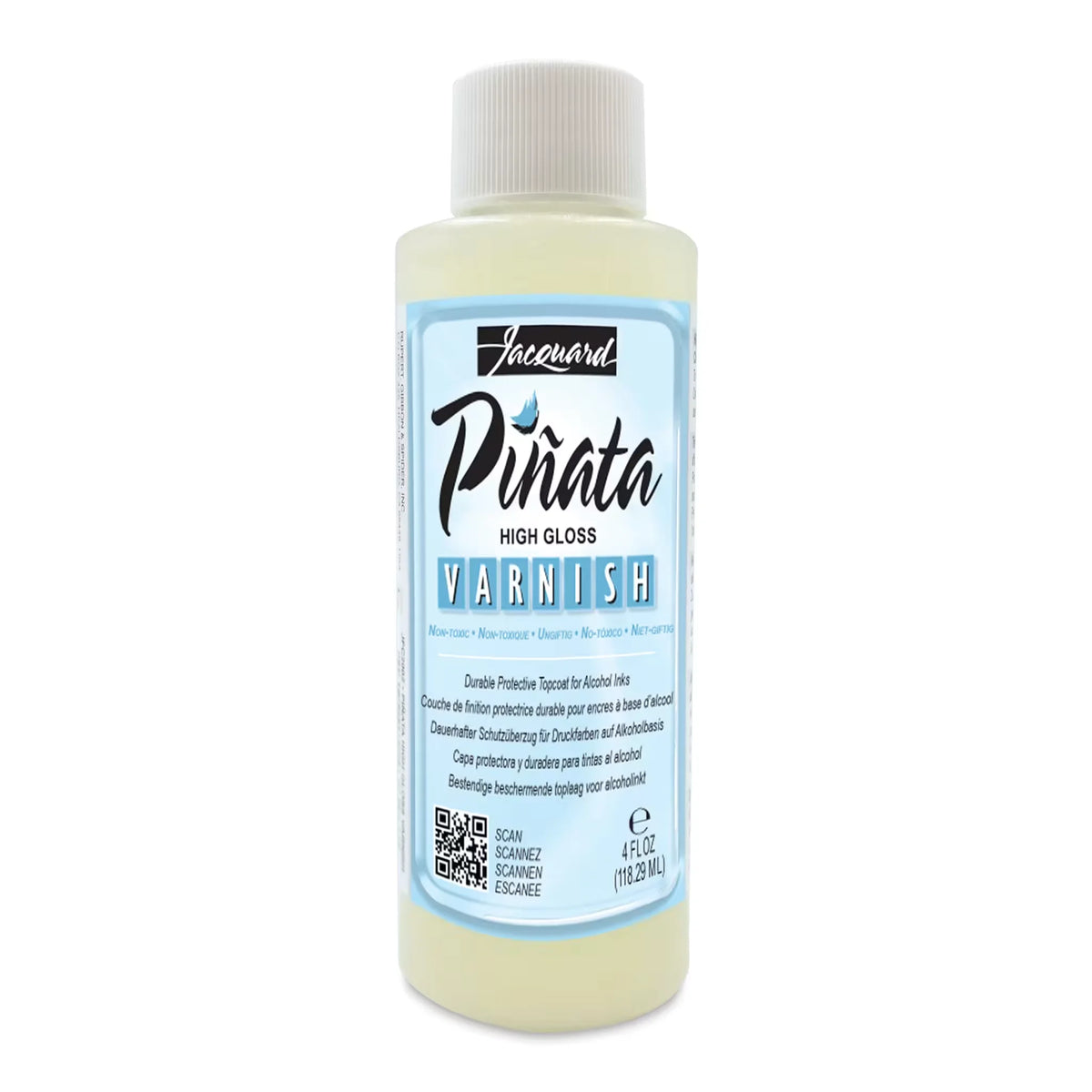 Jacquard Pinata High Gloss Varnish 4 oz bottle