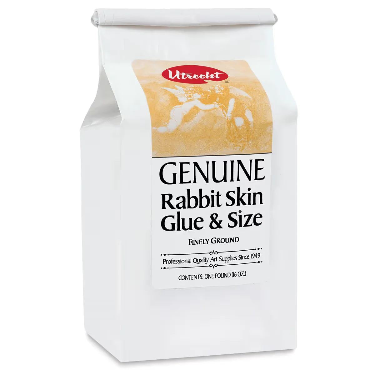 Utrecht Rabbit Skin Glue & Size  1 lb bag