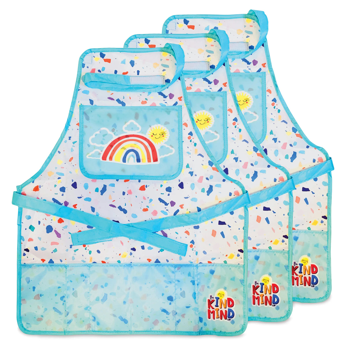 Kind Mind Adaptive Art Smocks  Pkg of 3