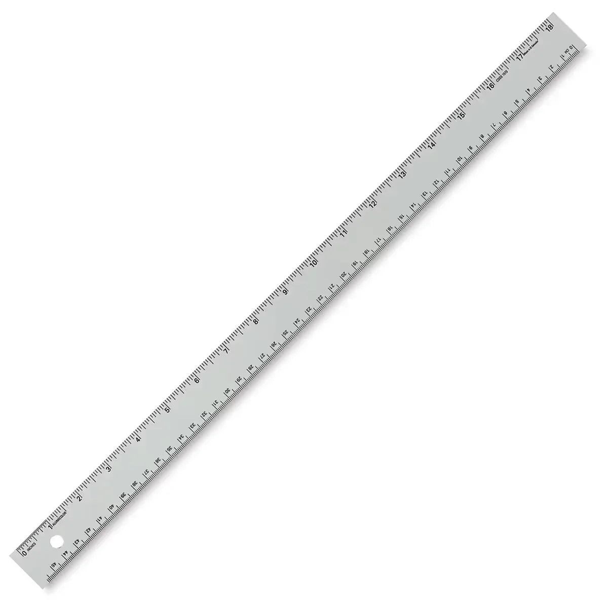 Alumicolor NonSlip Straight Edge Ruler  12