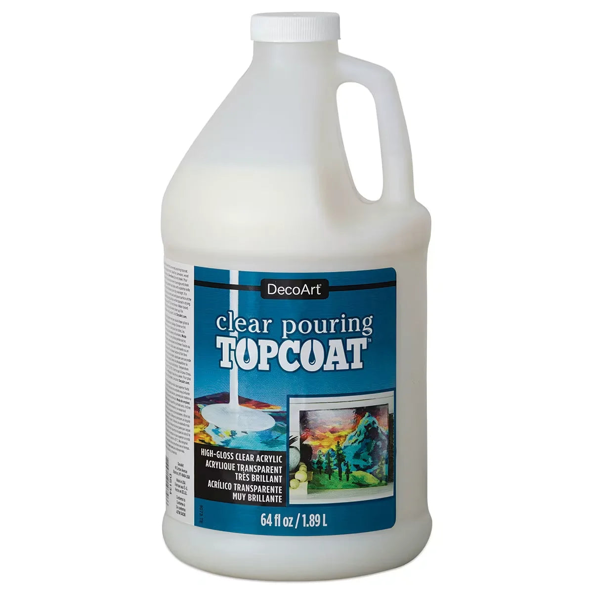 DecoArt Clear Pouring Topcoat  8 oz