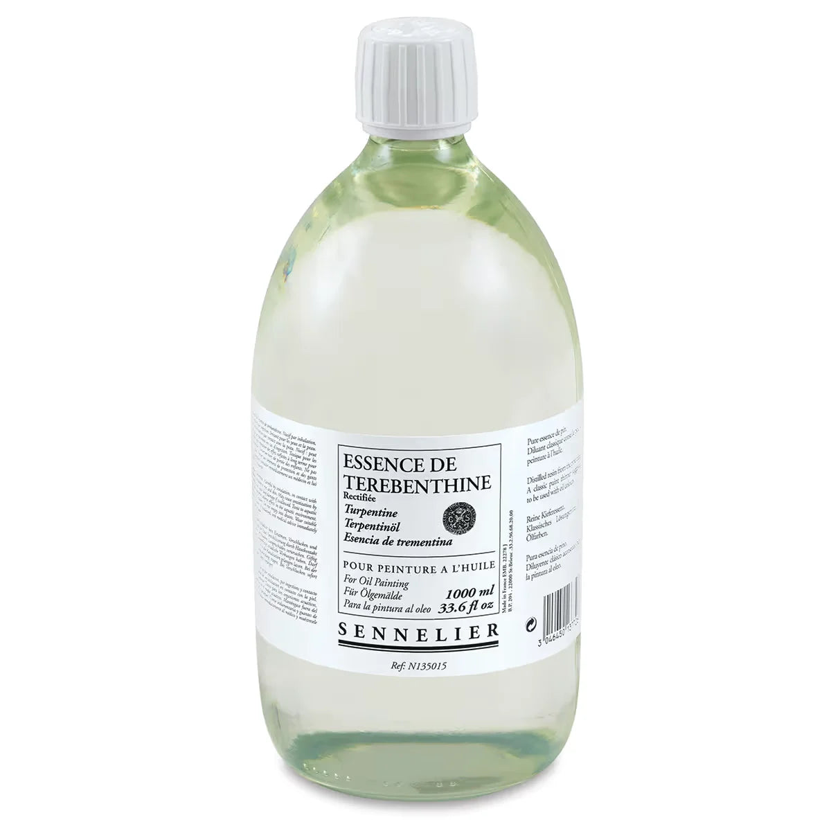 Sennelier Rectified Turpentine Spirits  1 Liter Bottle