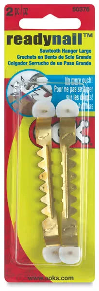 OOK ReadyNail Sawtooth Hanger Pack  Small Pkg of 3