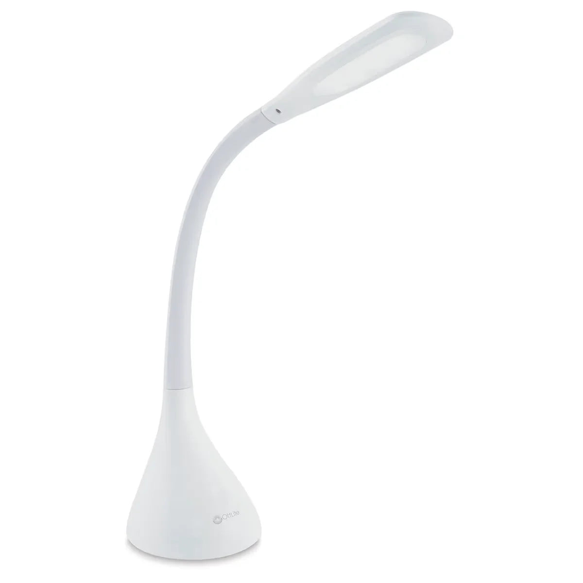 OttLite Creative Curves LED Desk Lamp  White