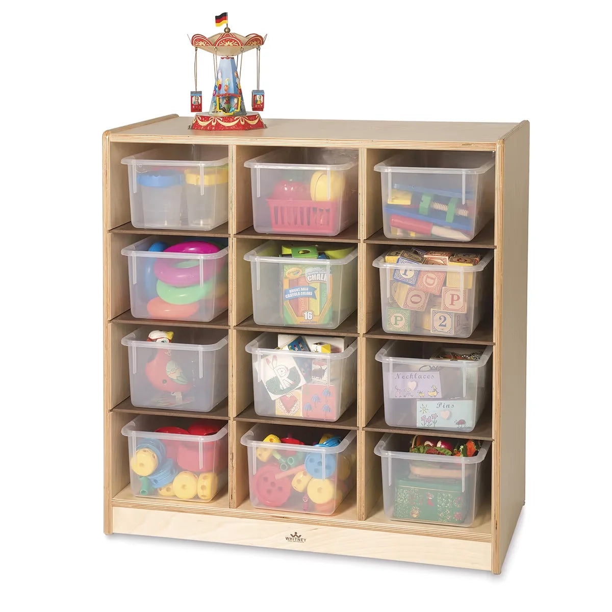 Whitney Brothers 12Cubby Storage Cabinet