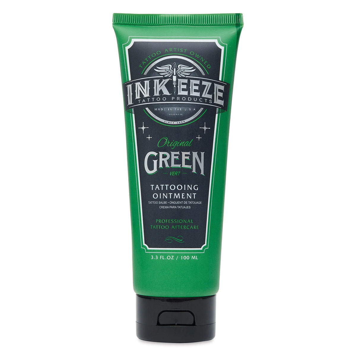 Inkeeze Green Tattoo Ointment  33 oz Tube