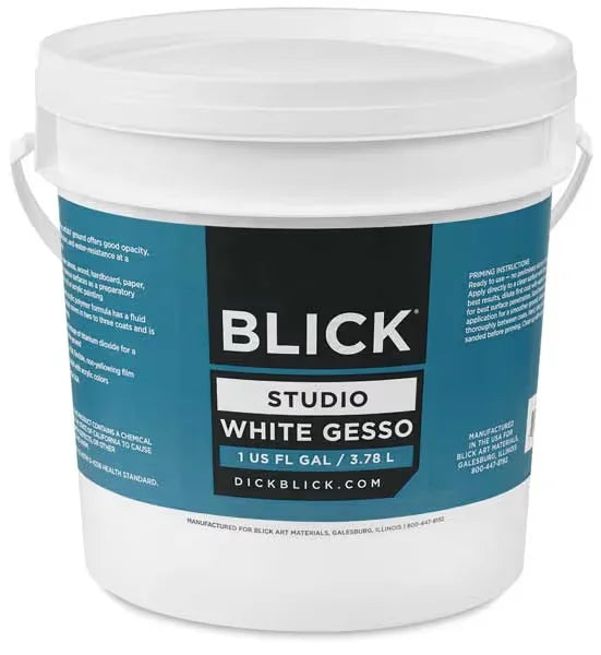 Blick Studio Gesso  2 Coat Gallon