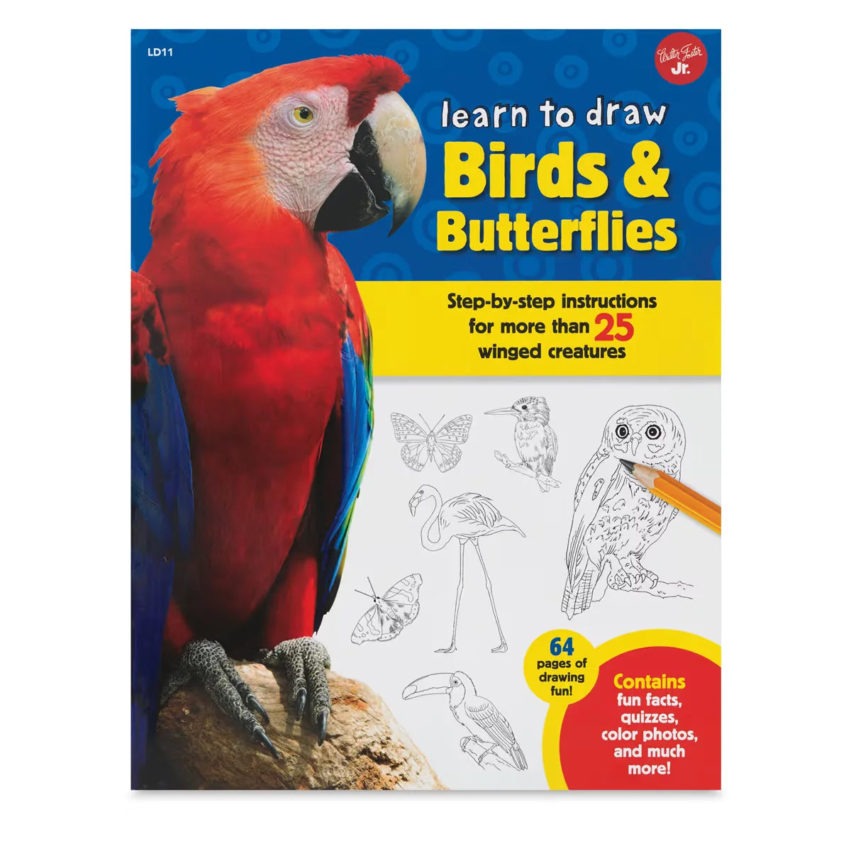 Walter Foster Learn to Draw Series  Birds and Butterflies
