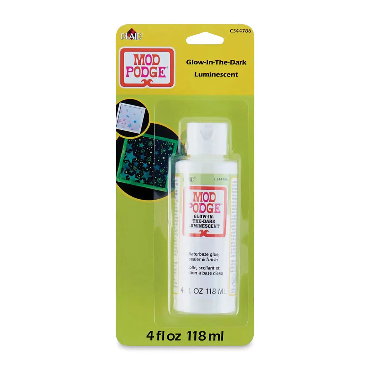 Plaid Mod Podge GlowInTheDark Decoupage Glue  4 oz