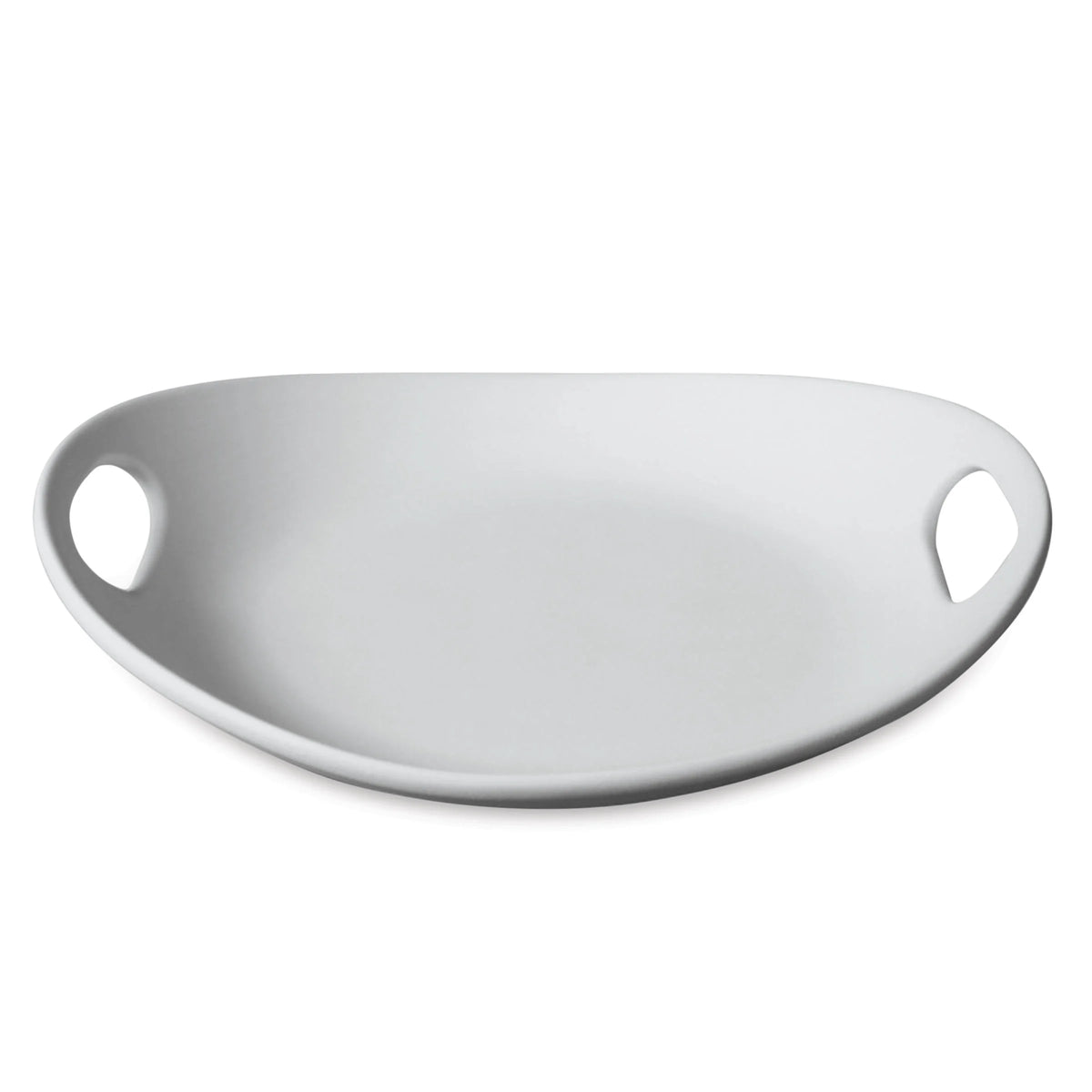 Mayco Earthenware Bisque Handled Platter  Pkg of 3