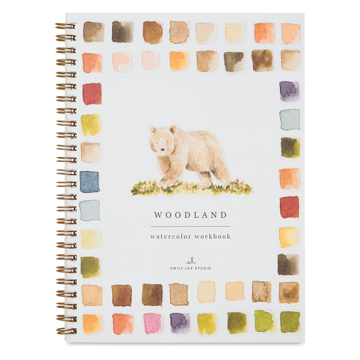 Emily Lex Studio Woodland Watercolor Workbook  61/2 x 9