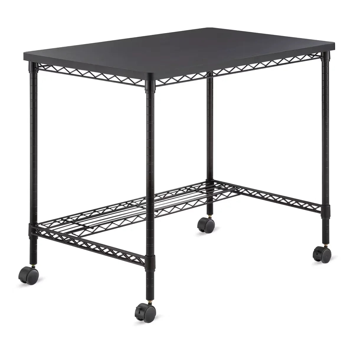 Safco Wire Desk  Black