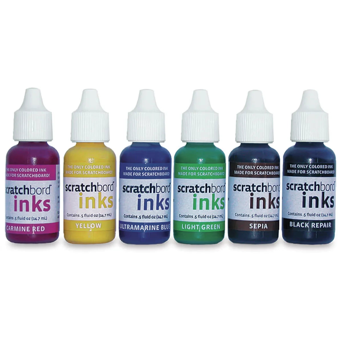 Ampersand Scratchbord Ink Set  15 ml  Set of 6