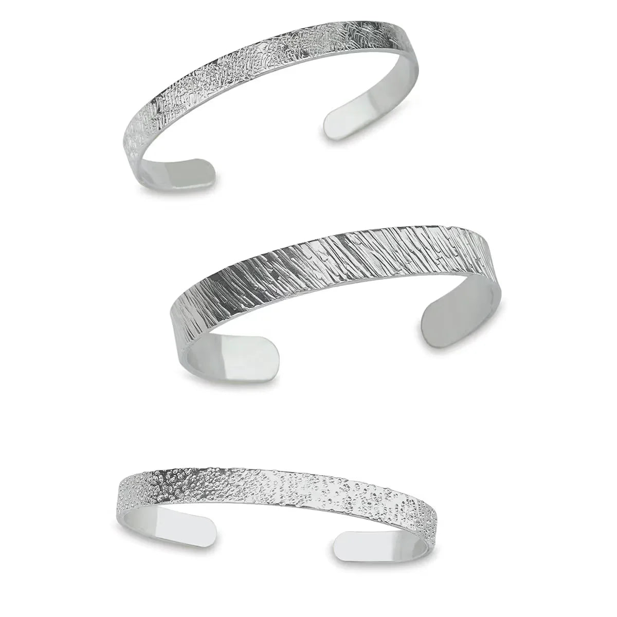 ImpressArt Stamping Blanks  Bracelet Blanks 1/4 Wide Aluminium Pkg of 12