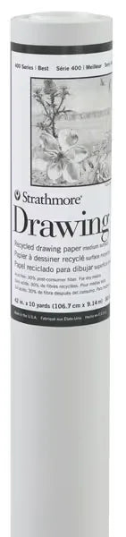 Strathmore 400 Series Recycled Drawing Paper Roll 42 x 10 yds Roll