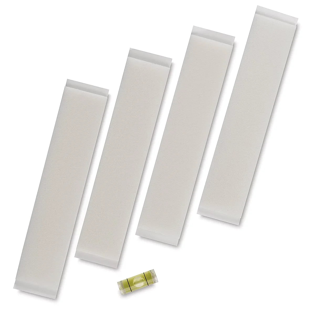 Hangman Canvas Board Hanging Tape Pack With Level  Pkg of 4