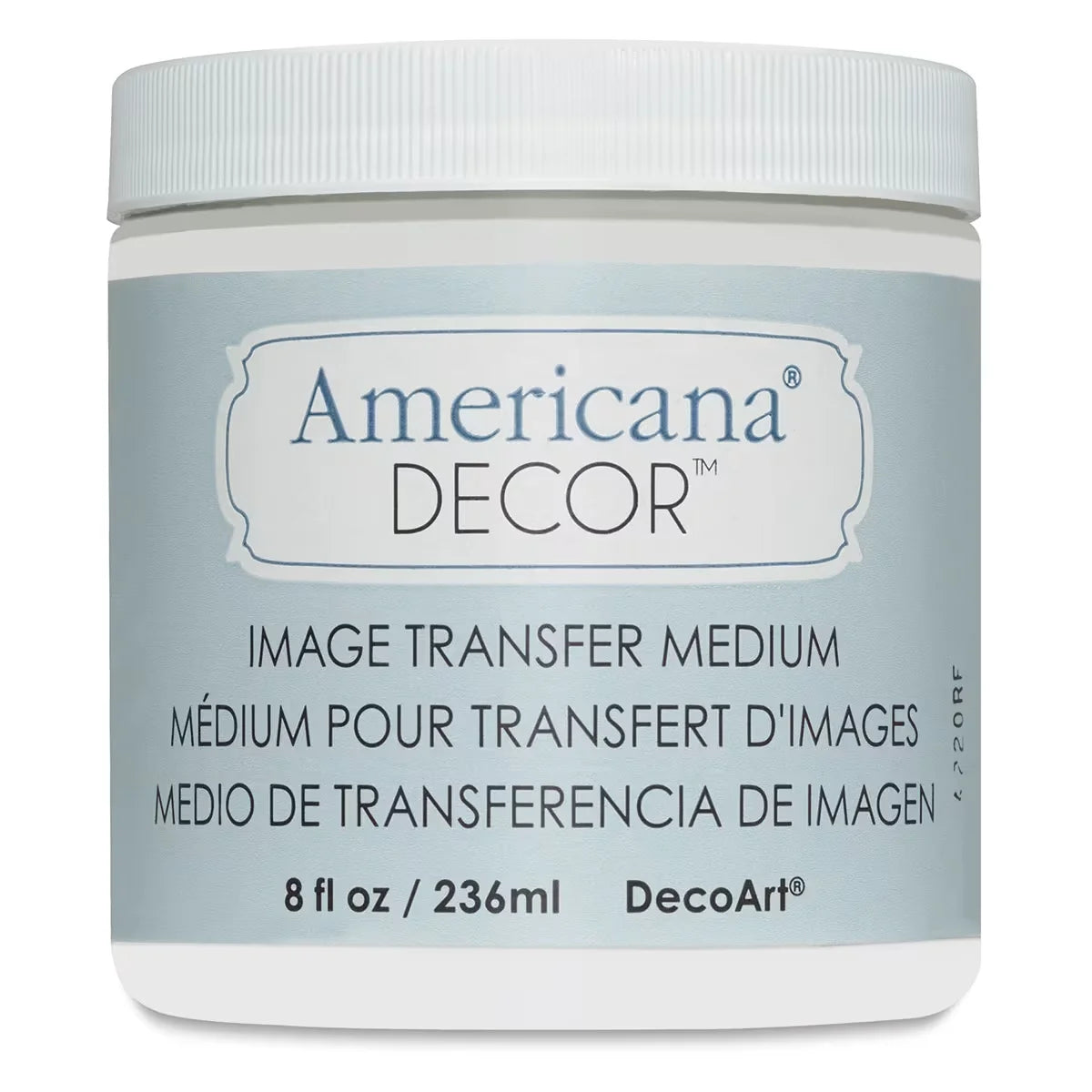 DecoArt Chalky Finish Paint Clear Image Transfer