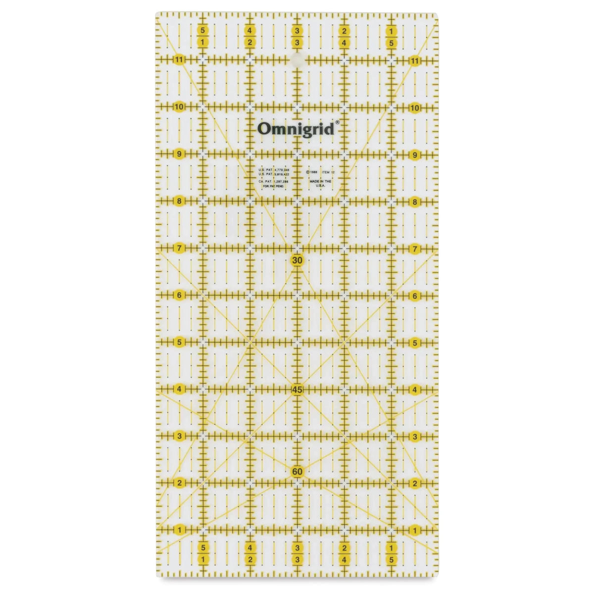 Omnigrid Rectangle Ruler  3 x 18