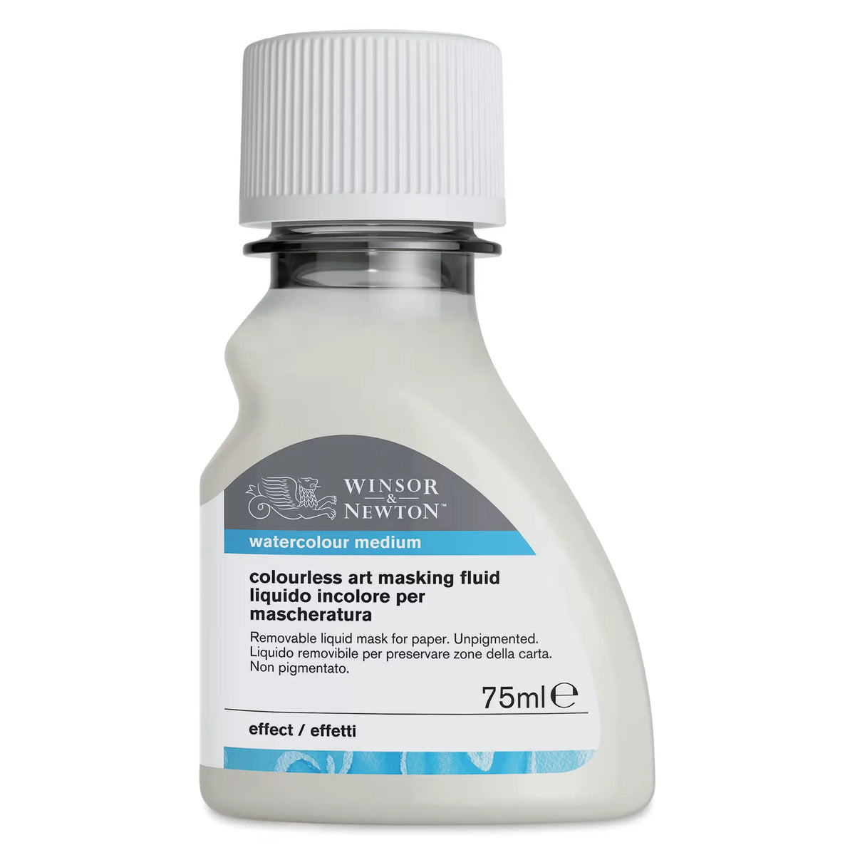Winsor & Newton Watercolor Mediums  Colorless Art Masking Fluid 75 ml bottle