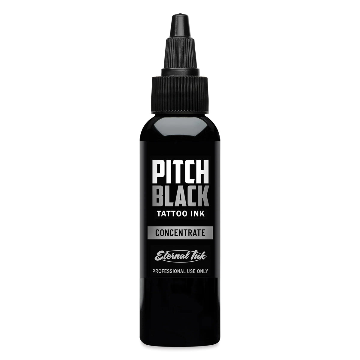 Eternal Ink Pitch Black Concentrate Tattoo Ink  1 oz bottle