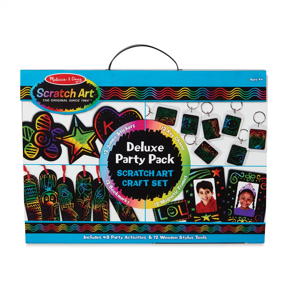 Melissa & Doug Scratch Art Deluxe Party Pack
