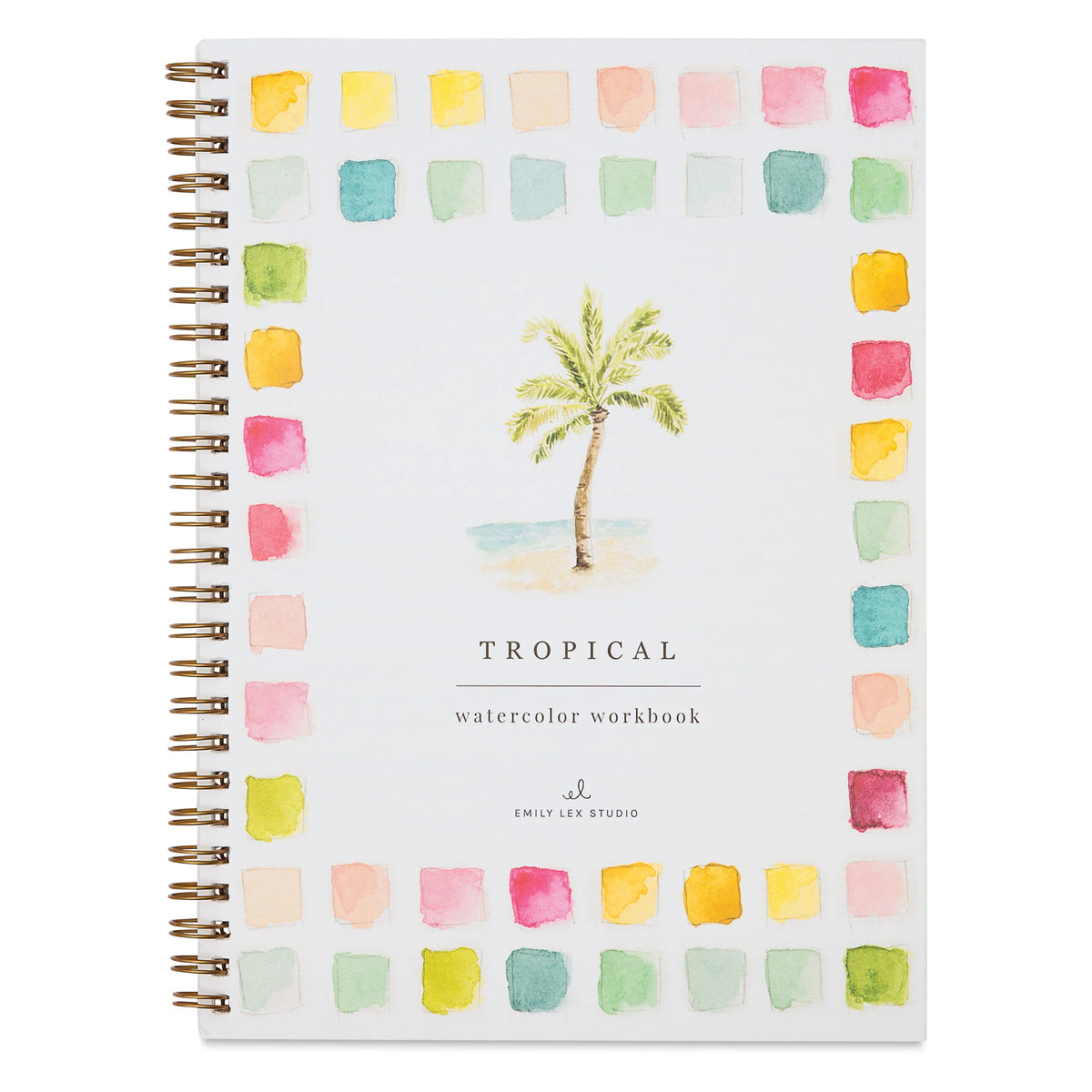 Emily Lex Studio Tropical Watercolor Workbook  61/2 x 9