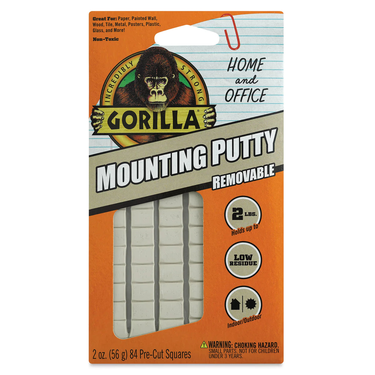 Gorilla Mounting Putty  2 oz