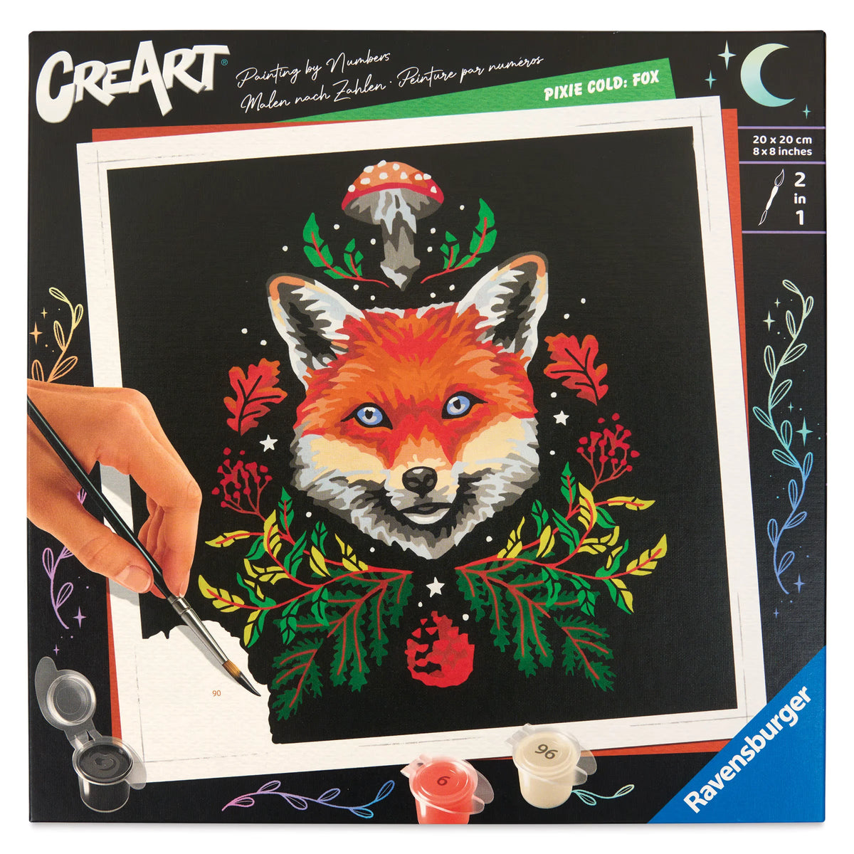 CreArt Pixie Cold Paint By Number Kit  Fox