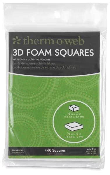 ThermOWeb 3D Foam Squares  Pkg of 440