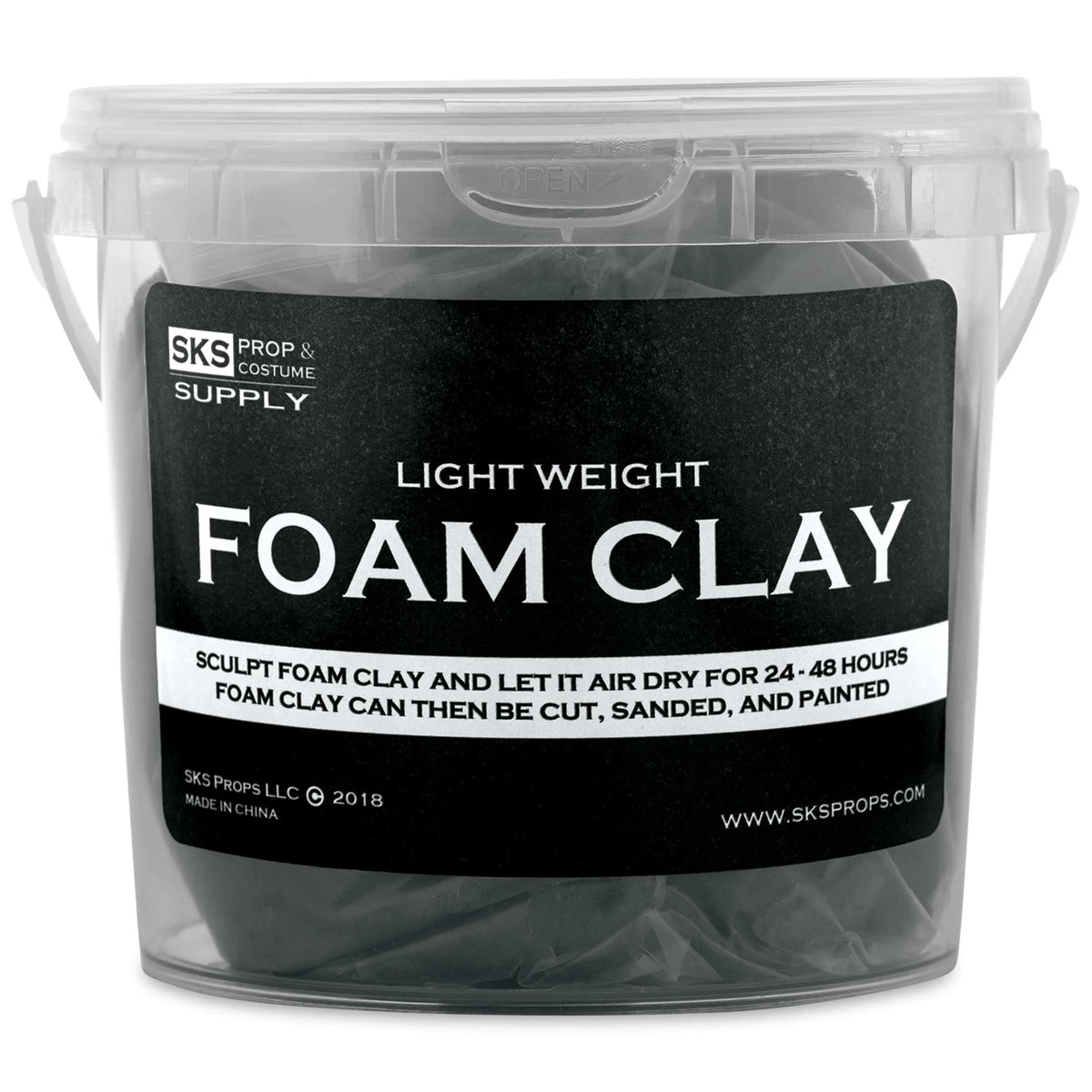SKS Props Lightweight Foam Clay  300 g Bucket