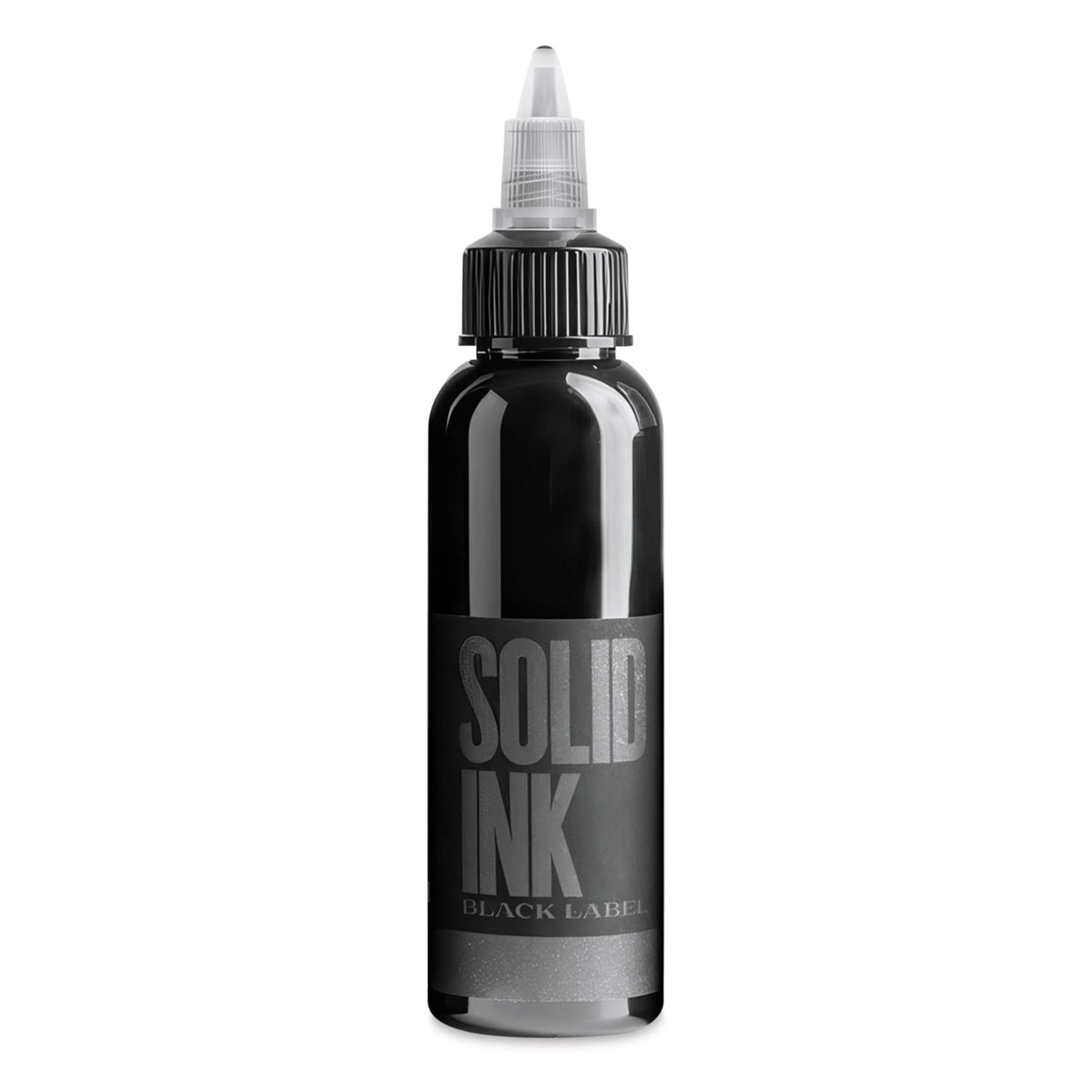 Solid Ink Lining Black Tattoo Ink  1 oz bottle