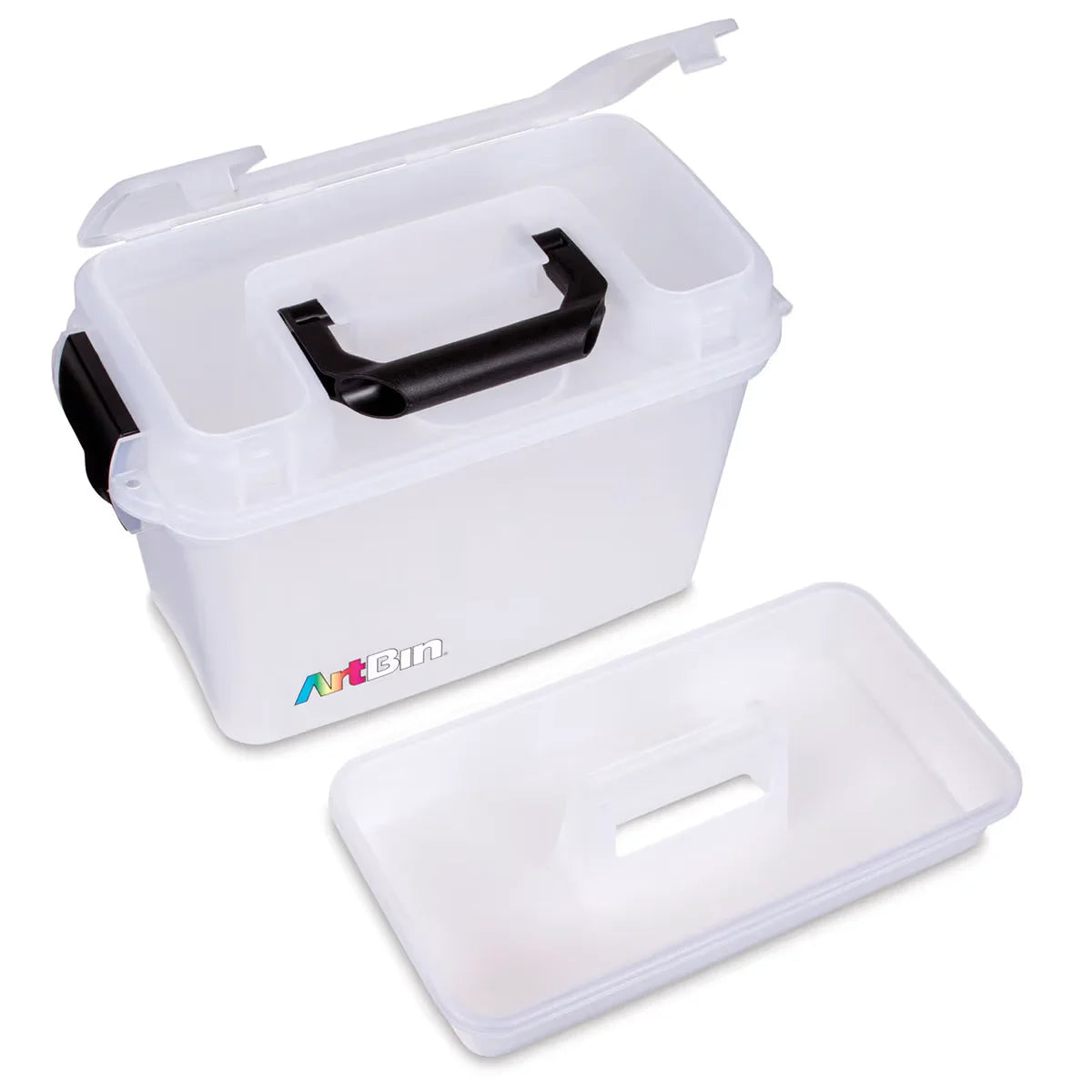 ArtBin Sidekick Storage Bin  15 x 10 x 7 3/4 Translucent