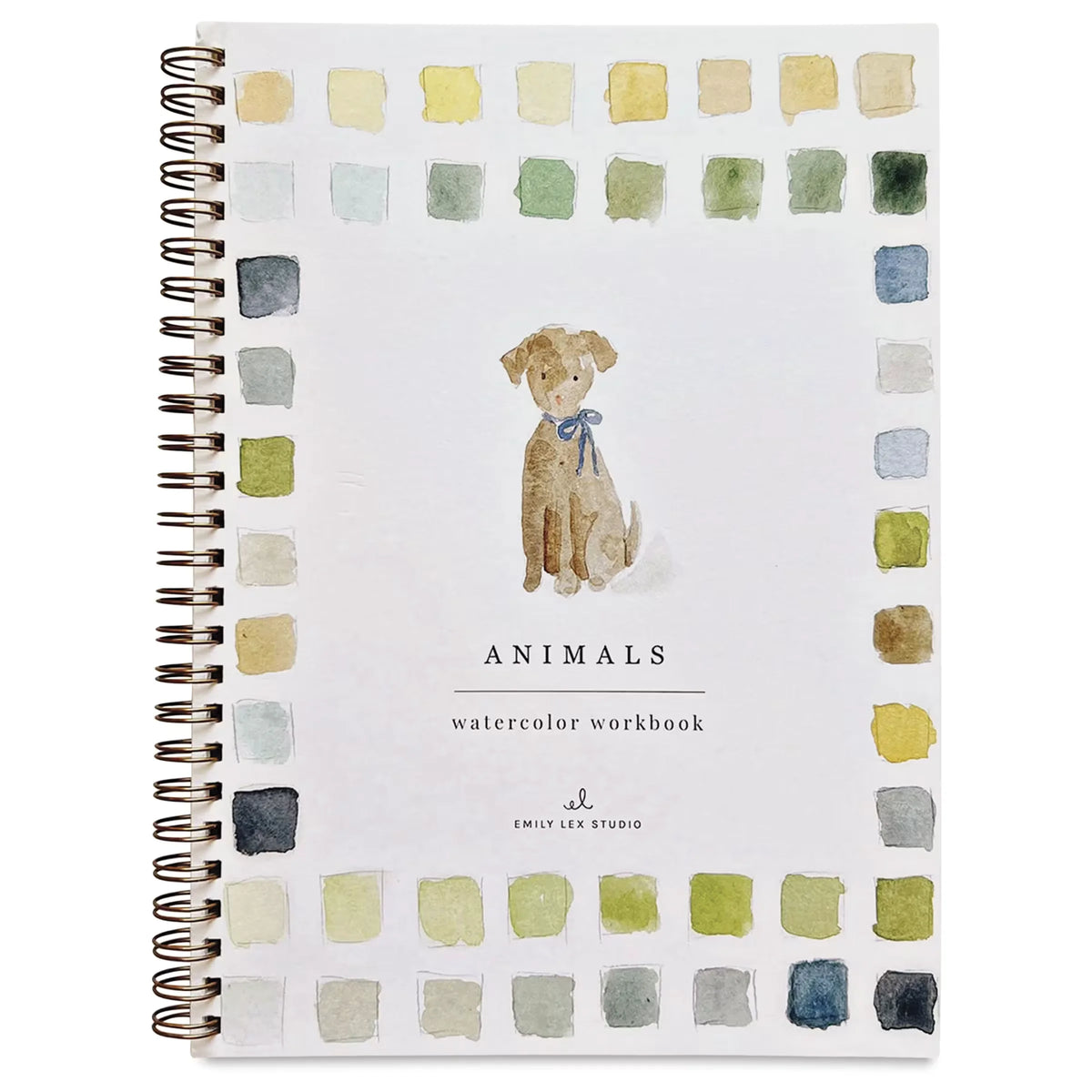 Emily Lex Studio Animals Watercolor Workbook