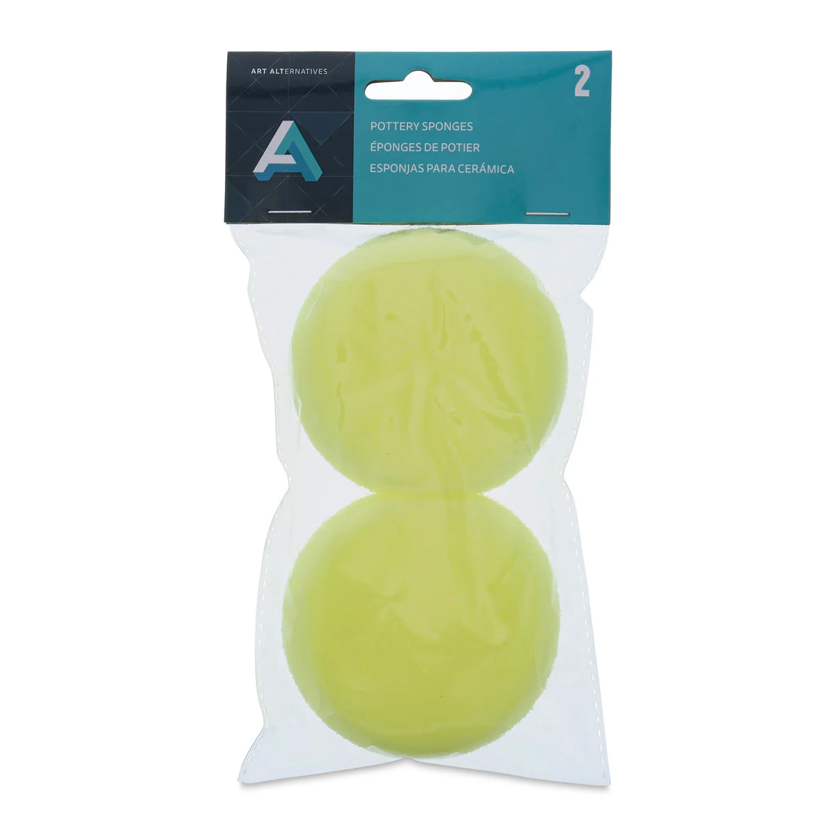 Art Alternatives Pottery Sponges  Pkg of 2