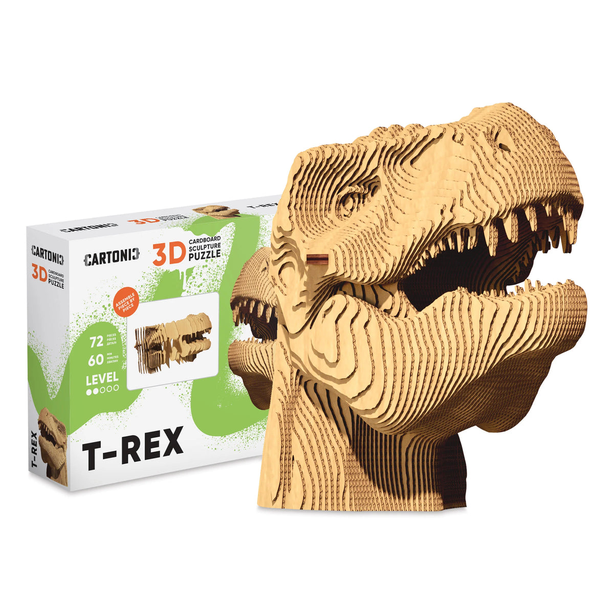 Cartonic TRex 3D Sculpture Puzzle