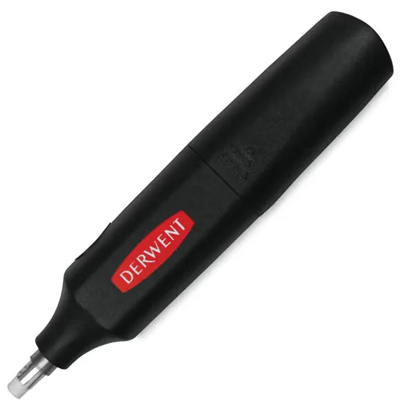 Derwent BatteryOperated Eraser  Silver