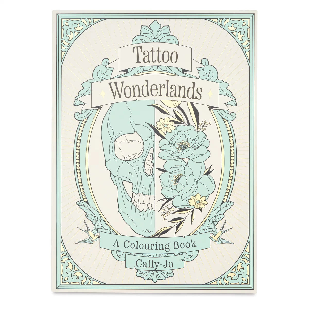 Tattoo Wonderlands Coloring Book  81/4 x 111/2 80 Pages
