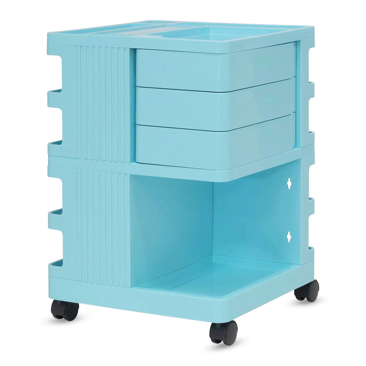 Studio Designs Kubx Pro Mobile Storage Cart  Turquoise