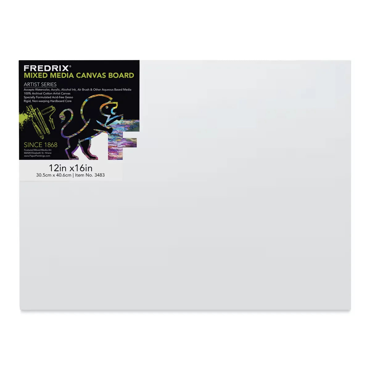 Fredrix Mixed Media Canvas Boards  8 x 10 1/8